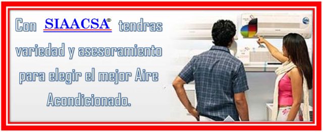 VENTA DE LAS MEJORES MARCAS DE AIRE ACONDICIONADO