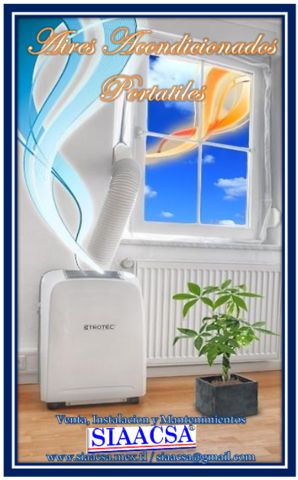 EQUIPO DE AIRE ACONDICIONADO PORTATIL