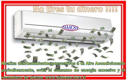 NO TIRES TU DINERO A LA BASURA