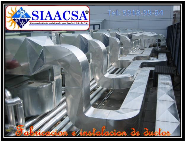 FABRICACIÓN DE DUCTOS DE LAMINA GALVANIZADA CAL. 24 7 22